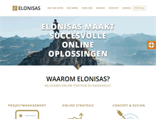Tablet Screenshot of elonisas.nl